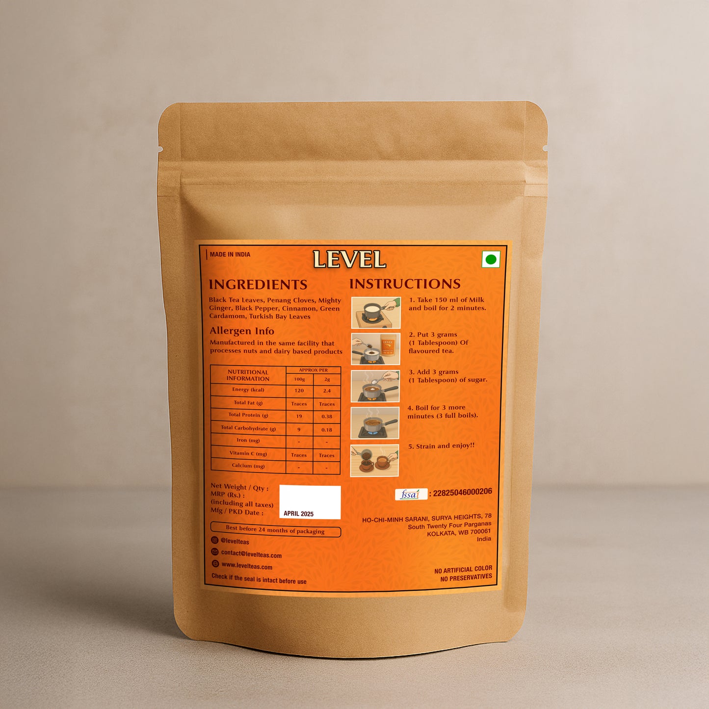 TANDOORI CHAI
